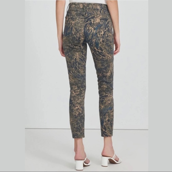 NEW J Brand Alana High Rise Crop Skinny Jeans in Gold Wave Women’s Size 24 - Picture 15 of 16